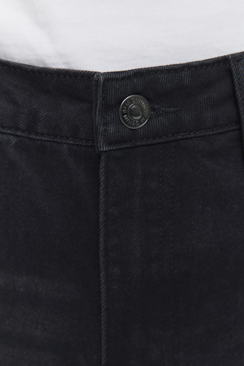 Джинсы tapered зауженные базовые со средней посадкой - цвет серый - 5