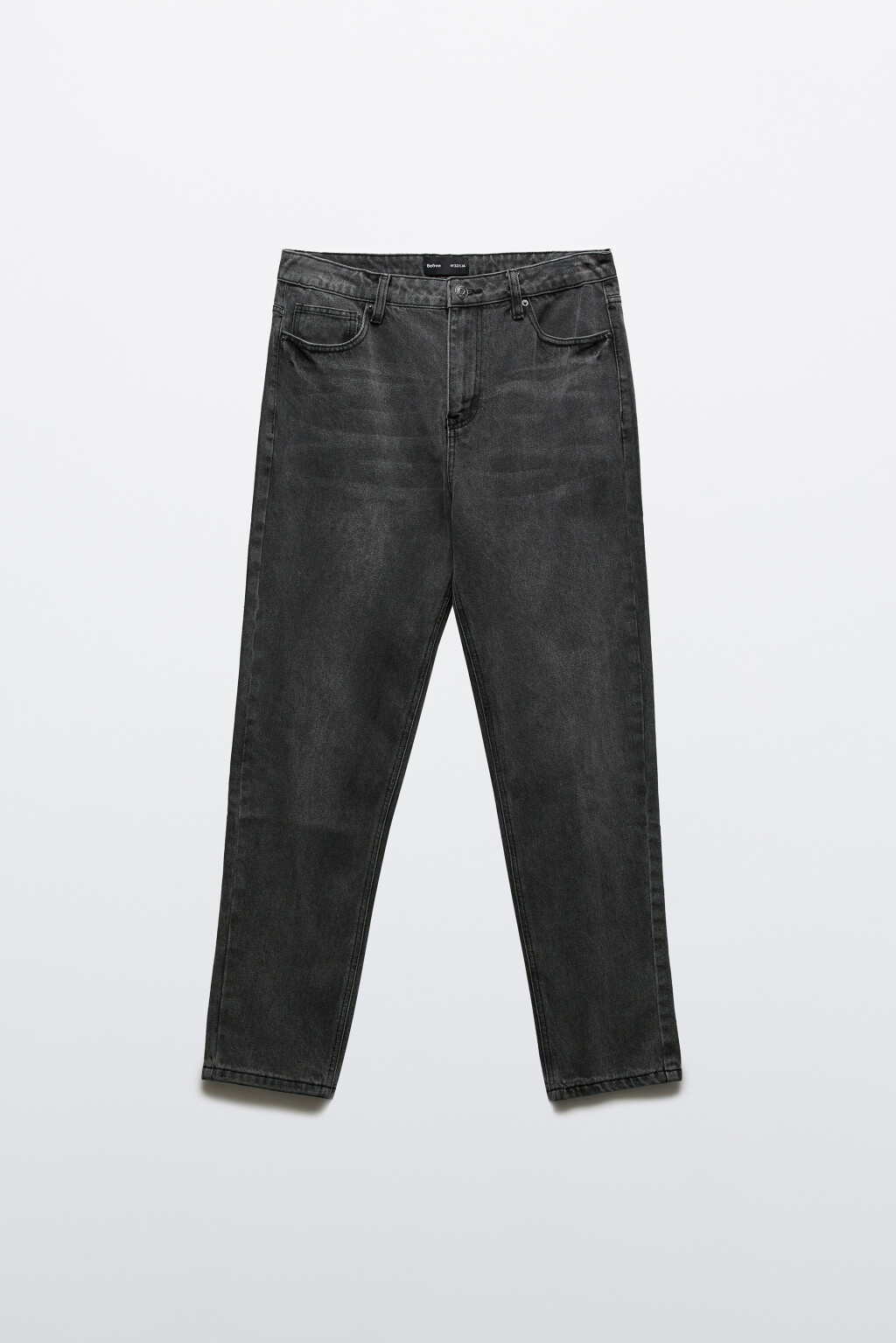 Джинсы зауженные базовые - цвет серый - 1