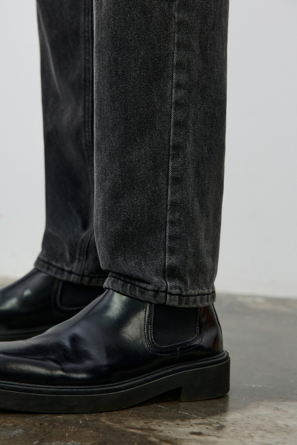 Джинсы зауженные базовые - цвет серый - 6