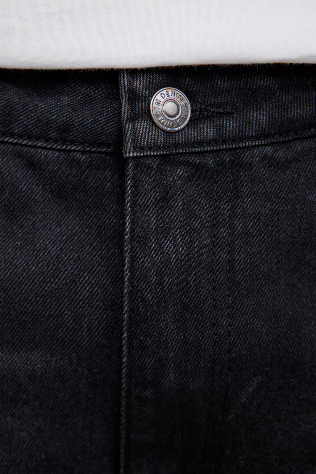 Джинсы tapered зауженные со средней посадкой - цвет черный - 5