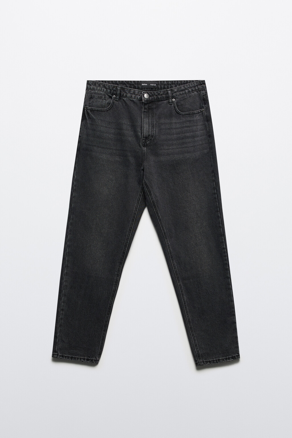 Джинсы tapered fit зауженные со средней посадкой - цвет серый - 8