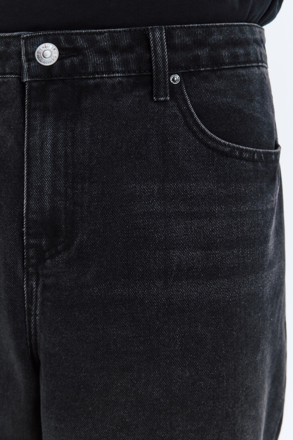 Джинсы tapered fit зауженные со средней посадкой - цвет черный - 7