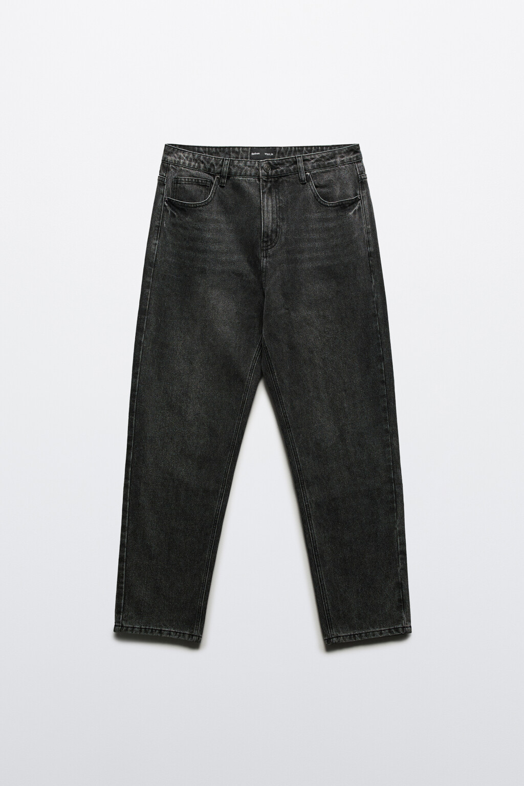 Джинсы зауженные базовые - цвет серый - 7