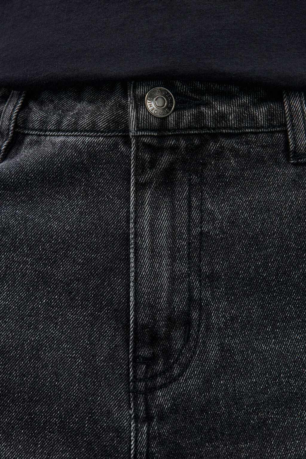 Джинсы зауженные базовые - цвет серый - 5