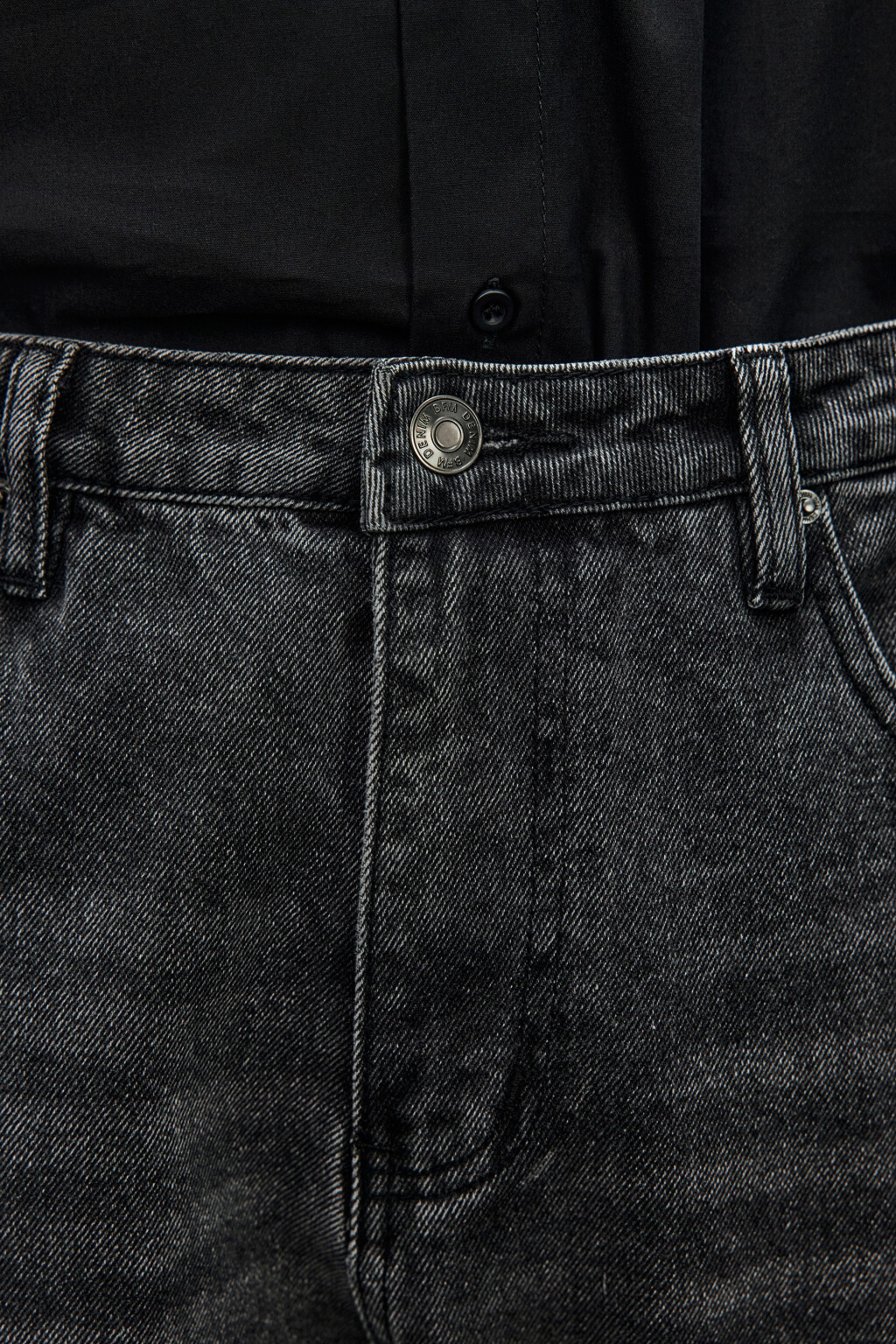 Джинсы зауженные базовые - цвет серый - 6