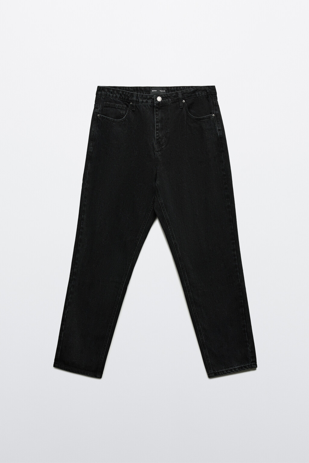 Джинсы зауженные базовые - цвет черный - 7