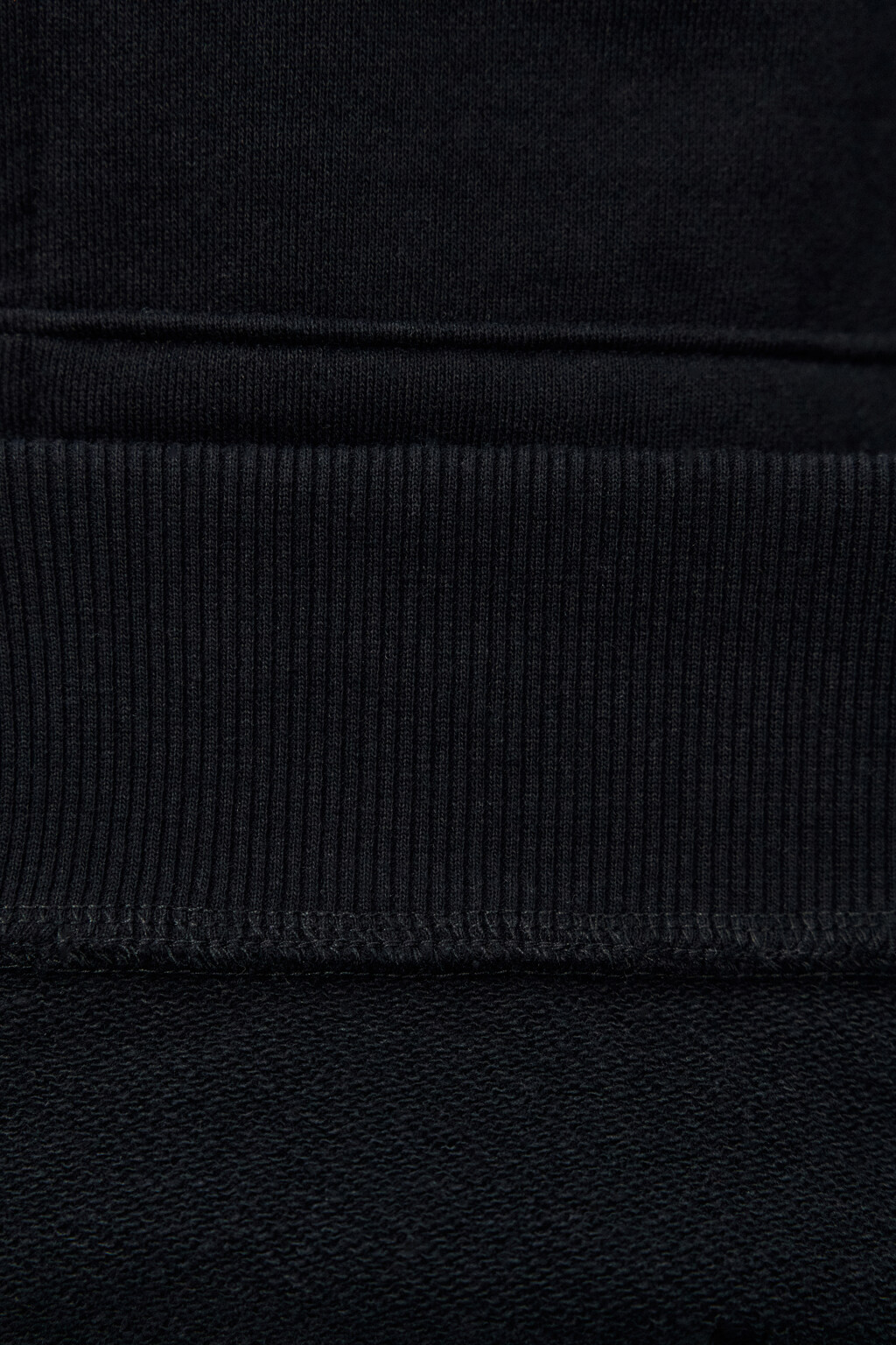 Худи-зипка из футера с капюшоном - цвет черный - 7