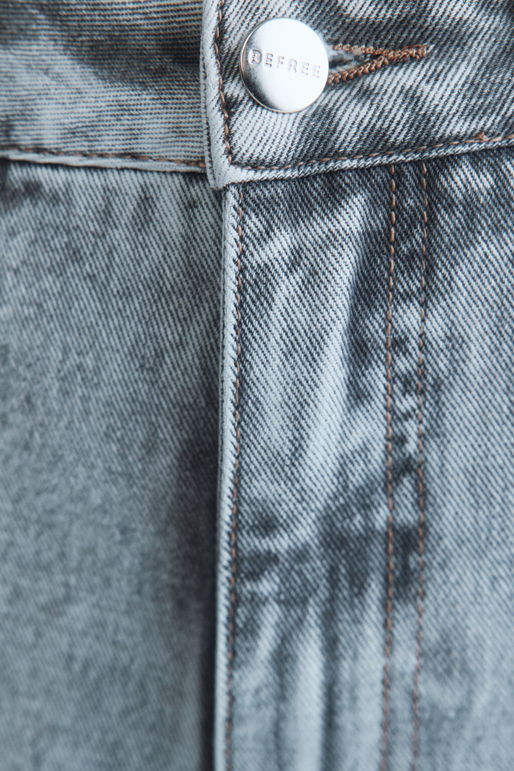 Джинсы mom с высокой посадкой - цвет серый - 6