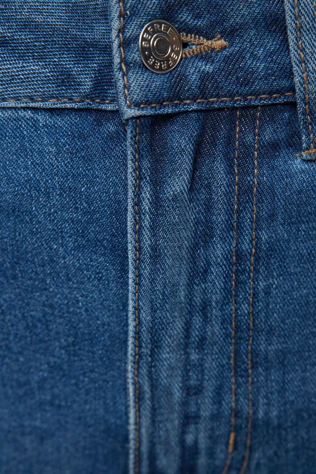 Джинсы mom's укороченные с высокой посадкой - цвет голубой - 5