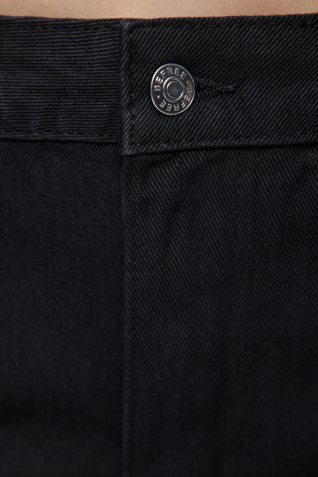 Джинсы mom's укороченные с высокой посадкой - цвет черный - 5