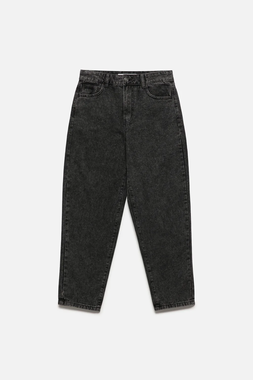 Mom jeans neri hot sale