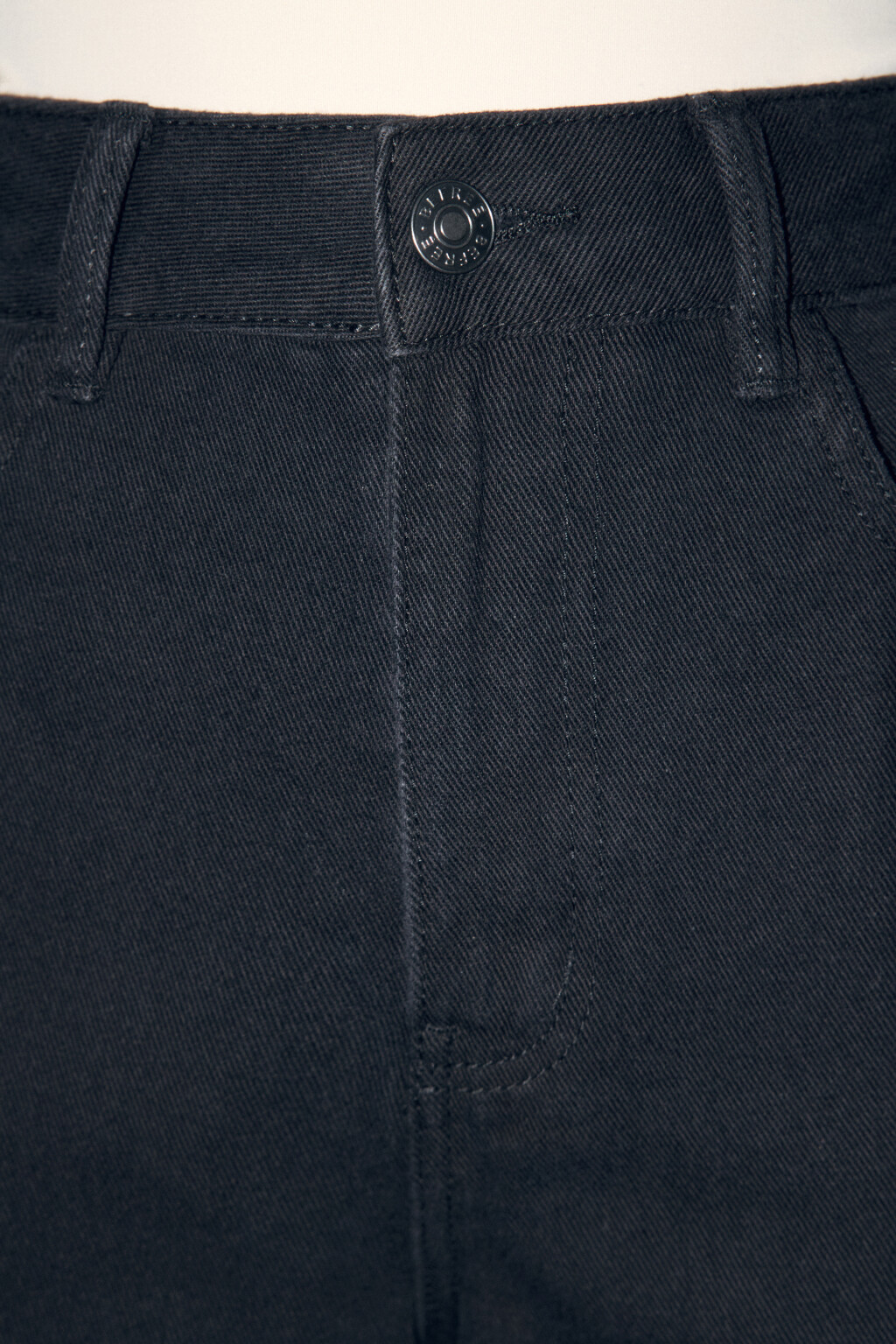 Джинсы mom fit укороченные с высокой посадкой - цвет черный - 6