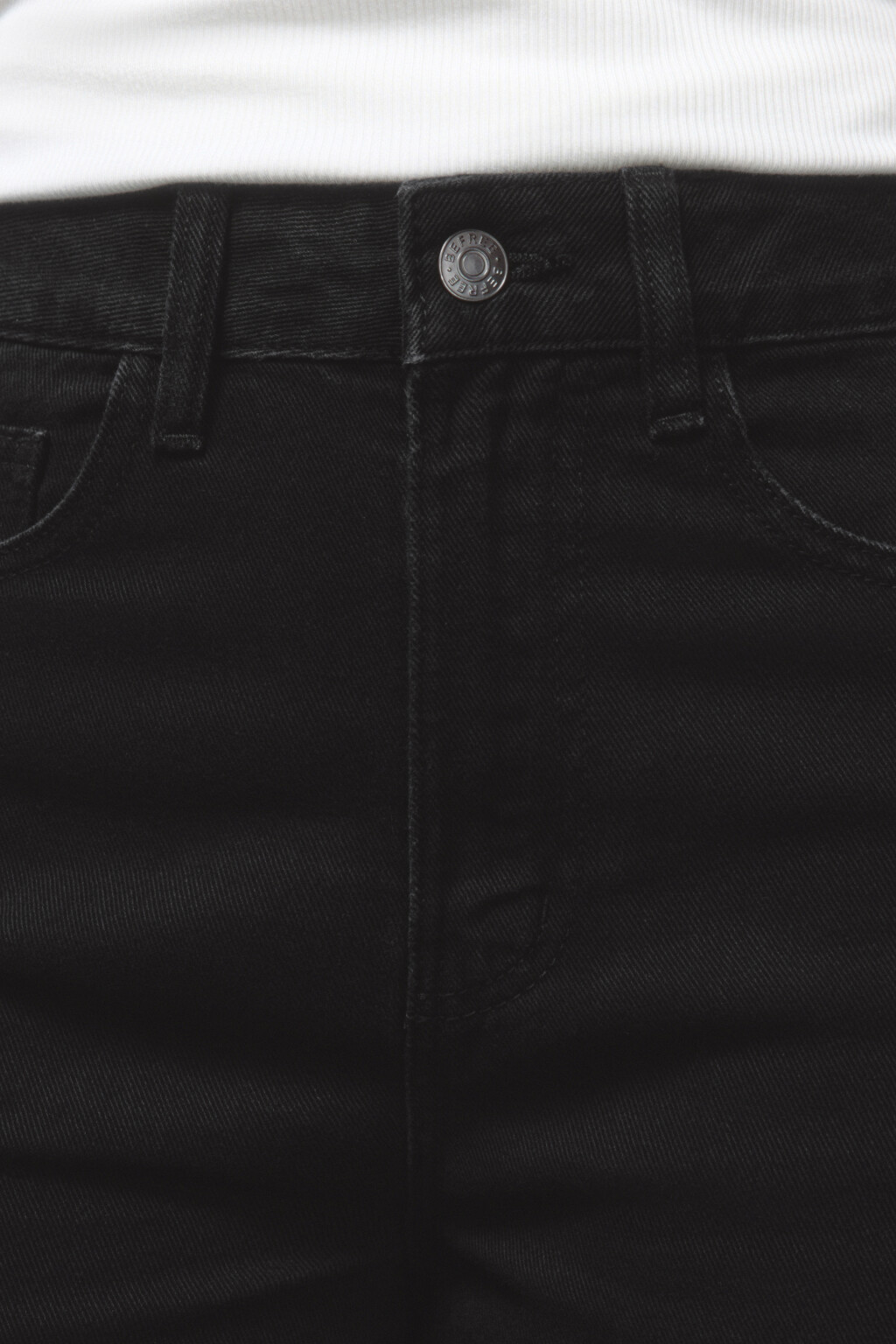 Джинсы mom fit укороченные с высокой посадкой - цвет черный - 6