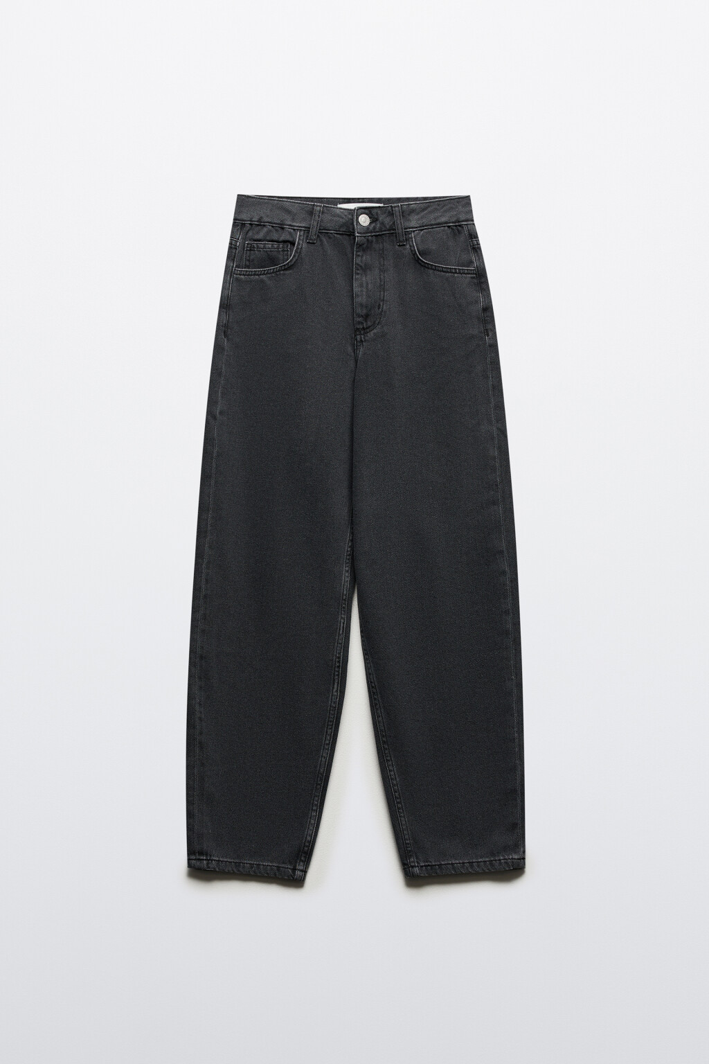 Джинсы mom fit укороченные - цвет серый - 7