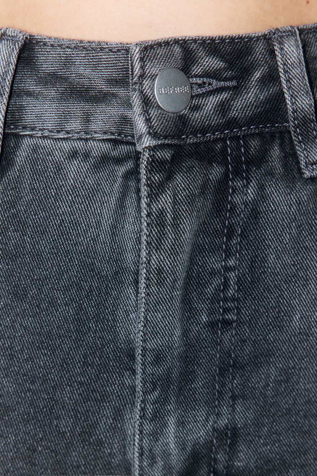 Джинсы MOM классические с высокой посадкой - цвет серый - 6