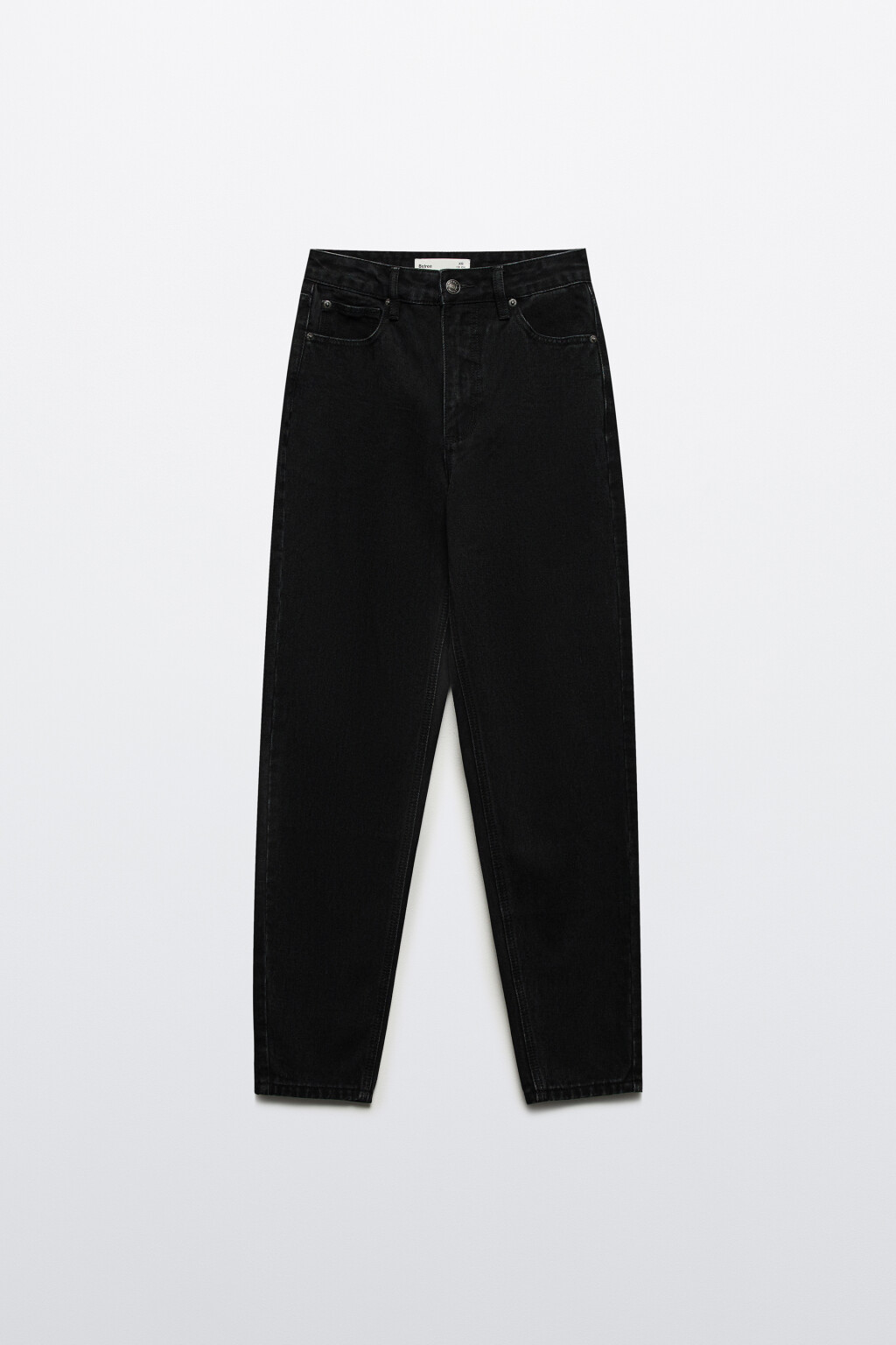 Джинсы mom fit с высокой посадкой - цвет черный - 9