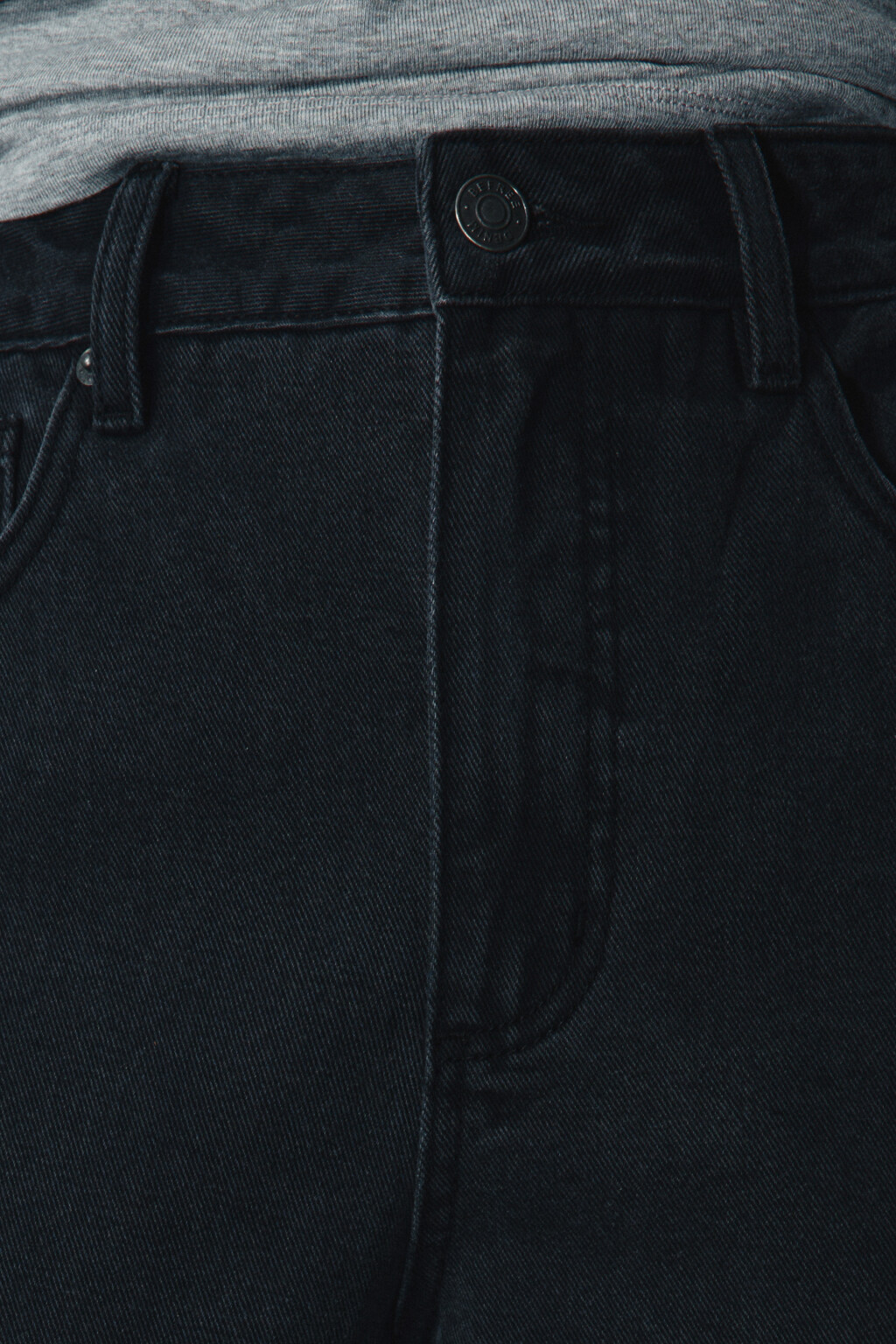 Джинсы mom fit с высокой посадкой - цвет серый - 6