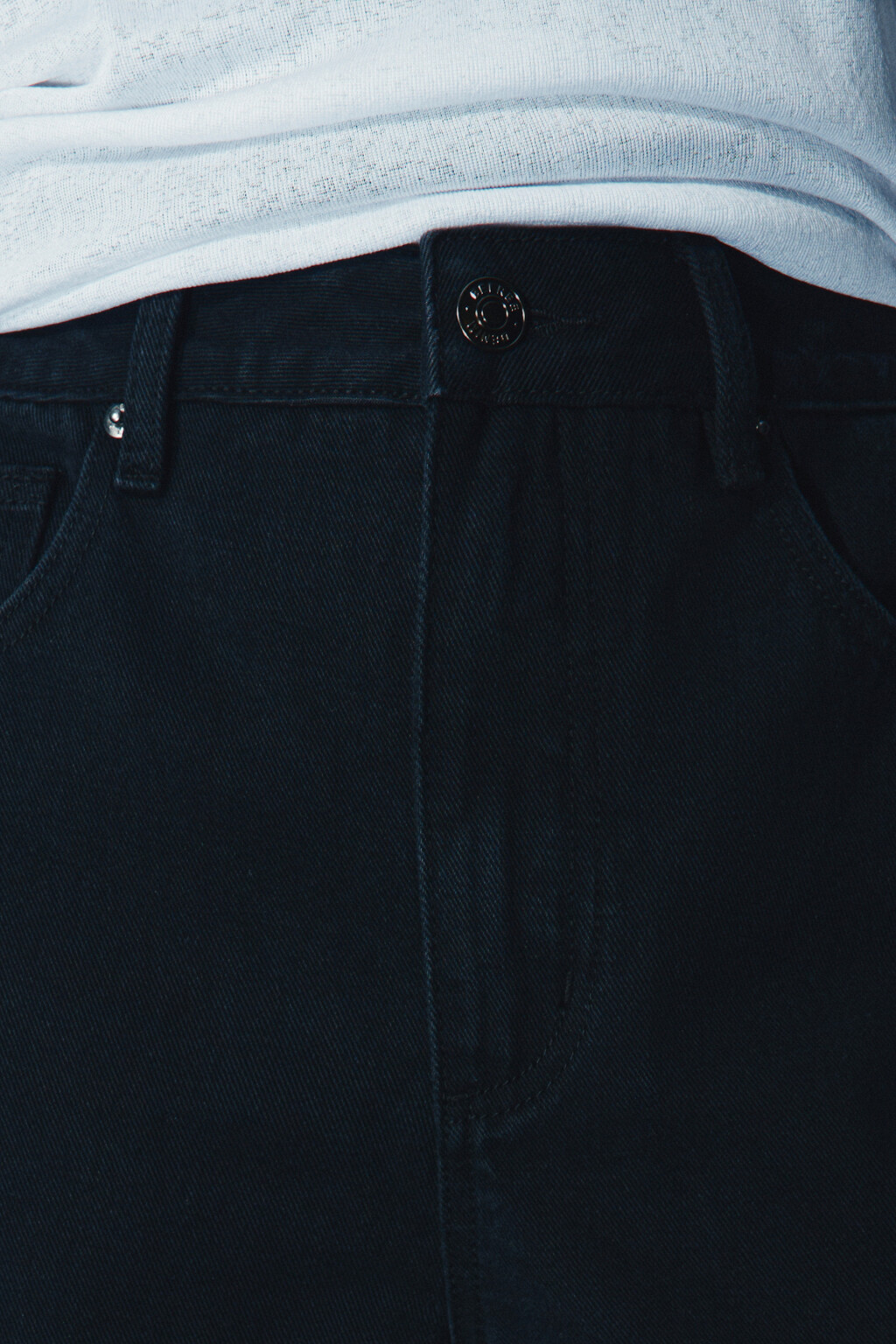 Джинсы mom fit с высокой посадкой - цвет черный - 5