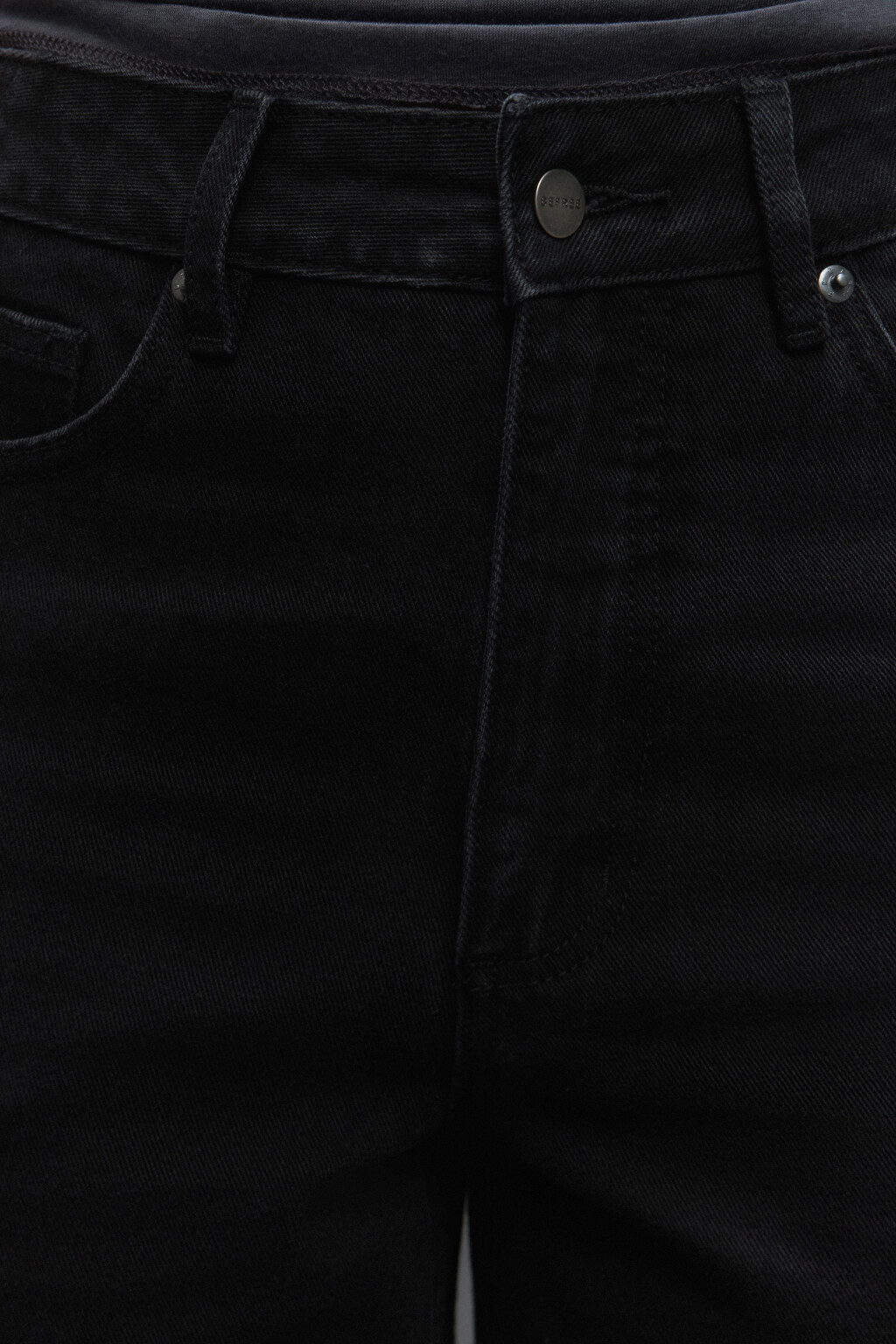 Джинсы MOM с высокой посадкой - цвет черный - 6