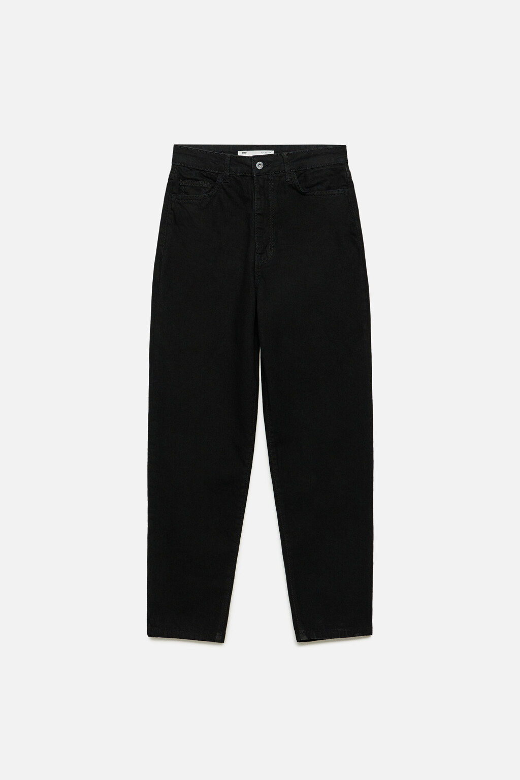 Джинсы mom light с высокой посадкой - цвет черный - 8