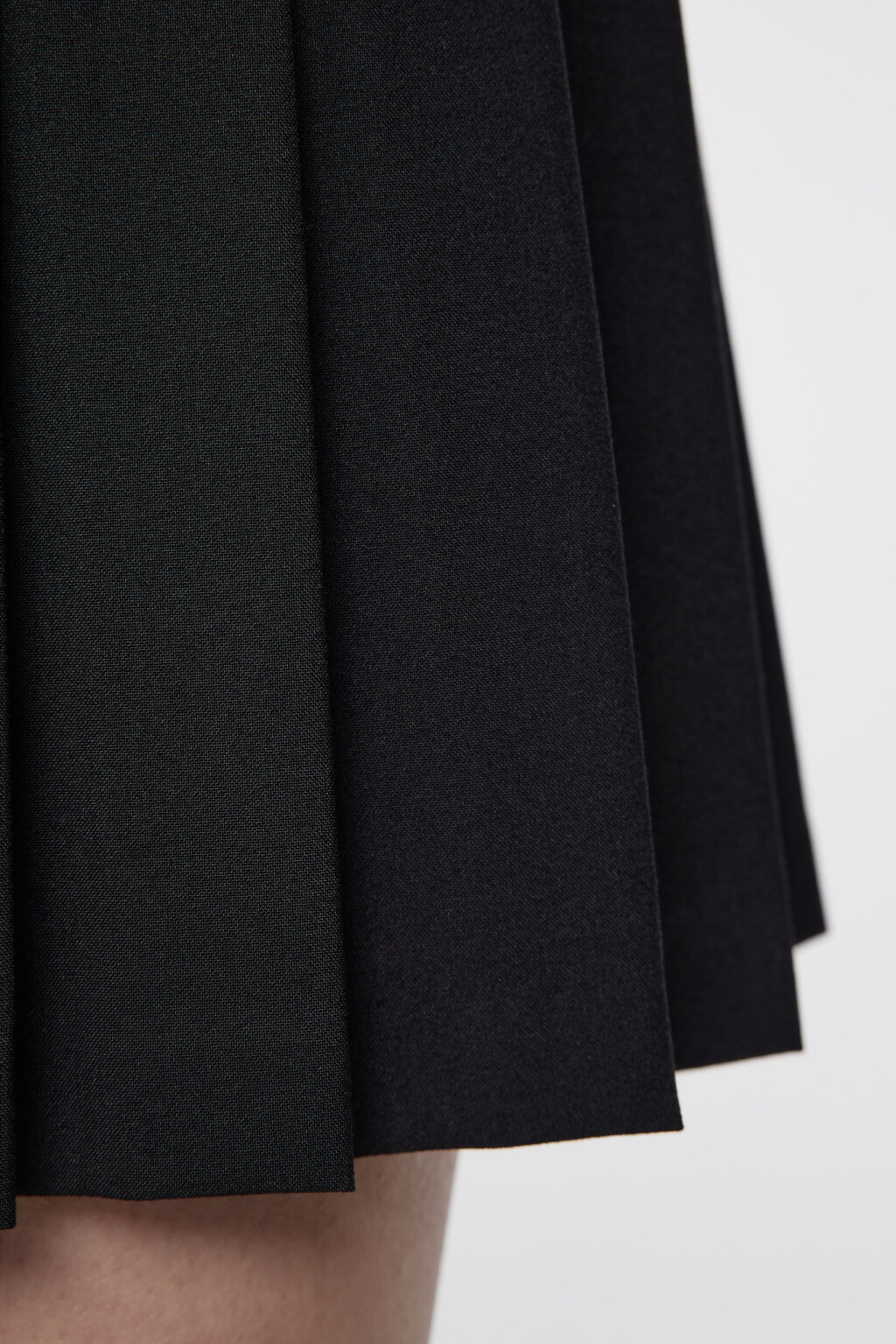 Юбка PleatSkirt мини плиссированная - цвет черный - 6
