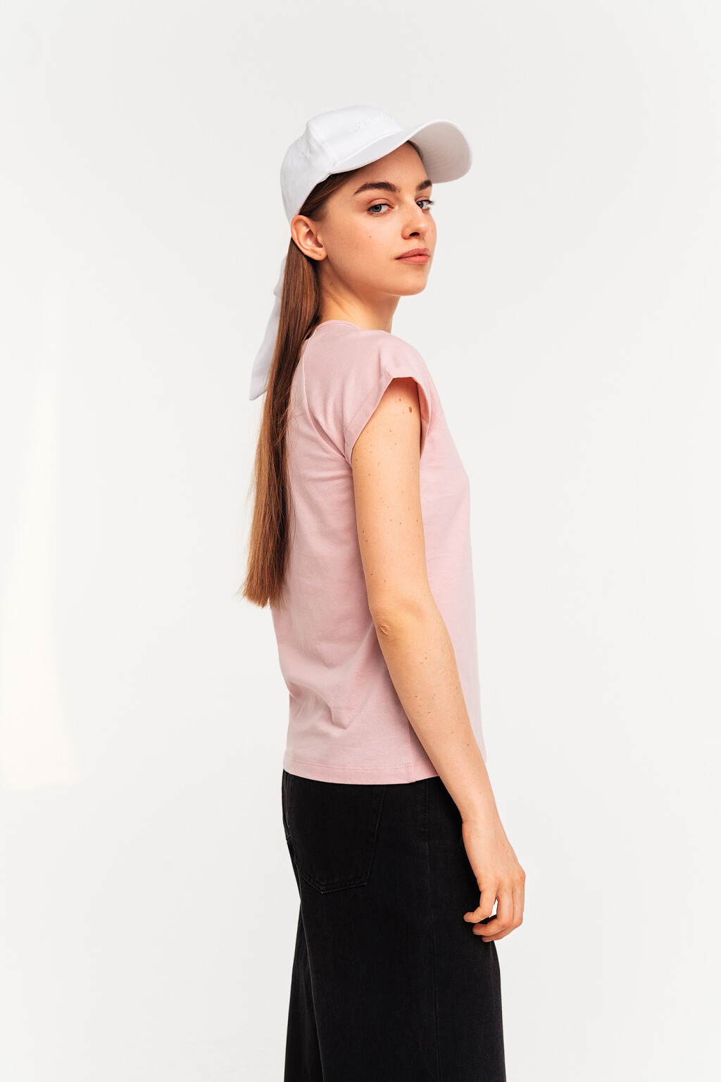 футболка хлопковая с рукавом реглан - цвет розовый - 3