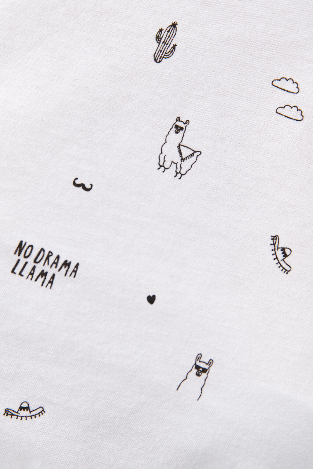 Футболка хлопковая с рукавами реглан - цвет белый - 5