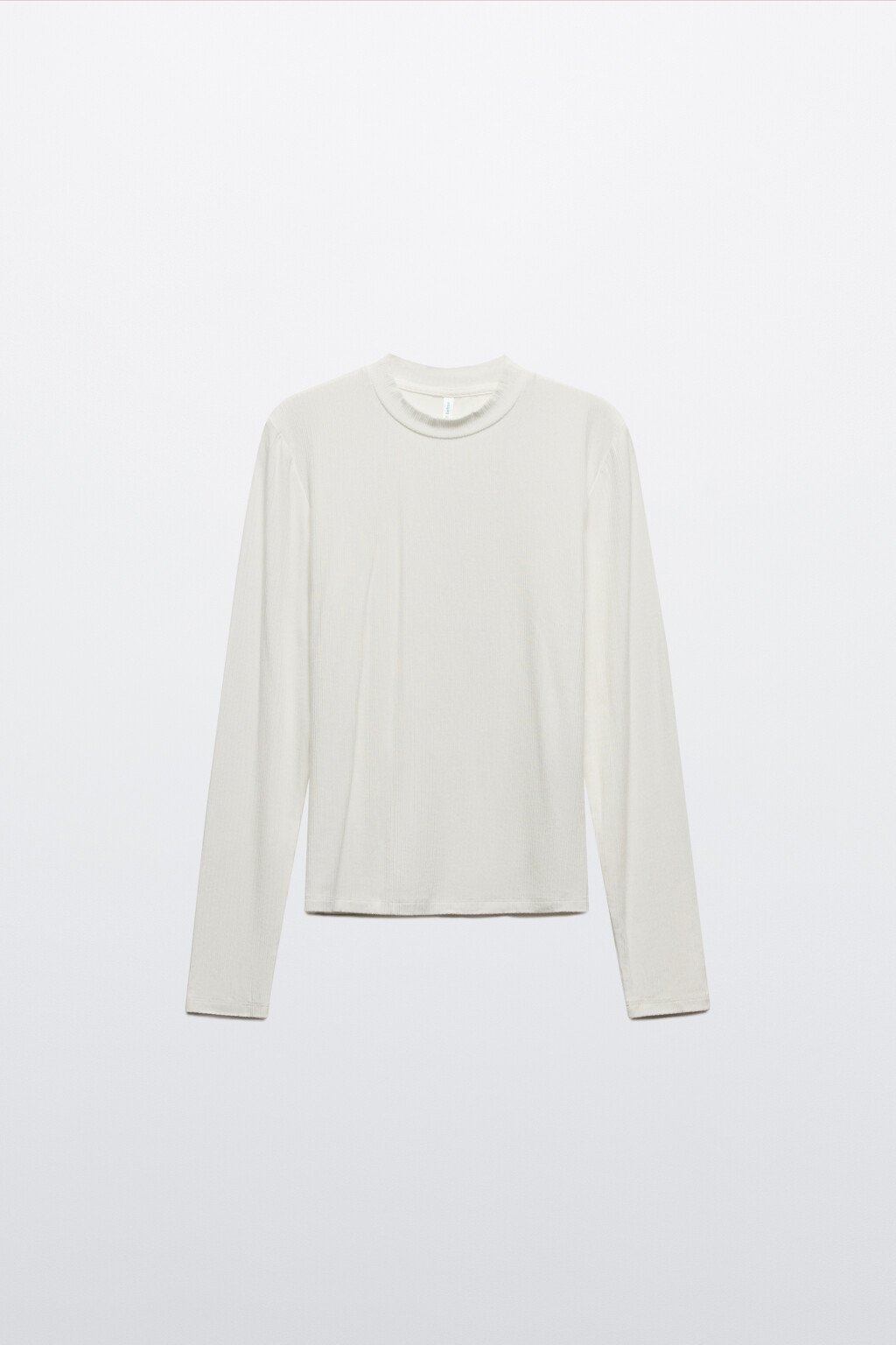 Водолазка с коротким воротником - цвет молочный - 7