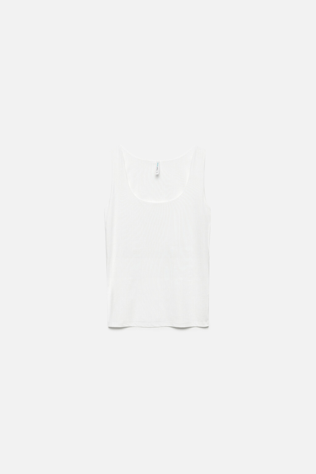 Майка SAMANTA базовая с подкладкой на груди - цвет белый - 8
