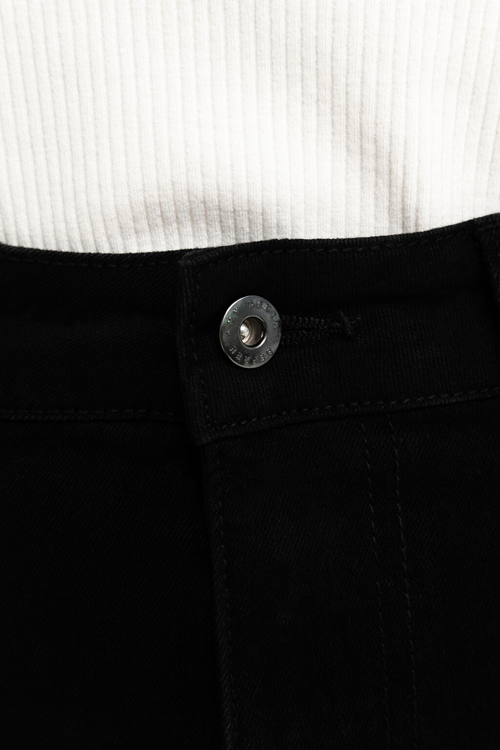 Джинсы skinny с высокой посадкой - цвет черный - 10