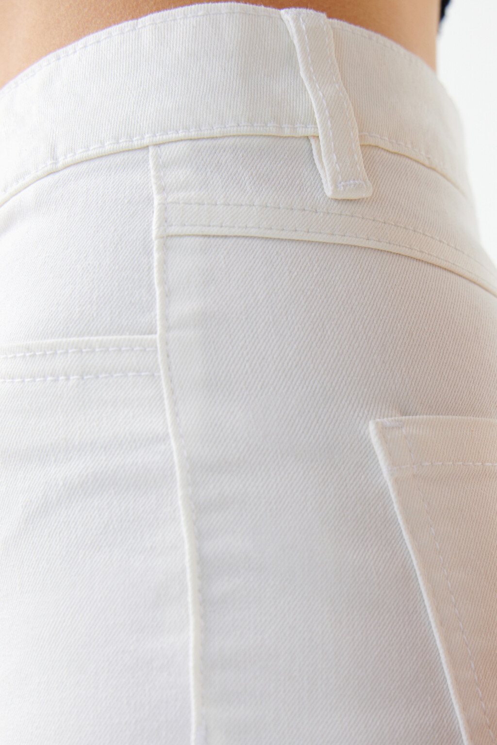 Джинсы skinny с высокой посадкой - цвет белый - 6