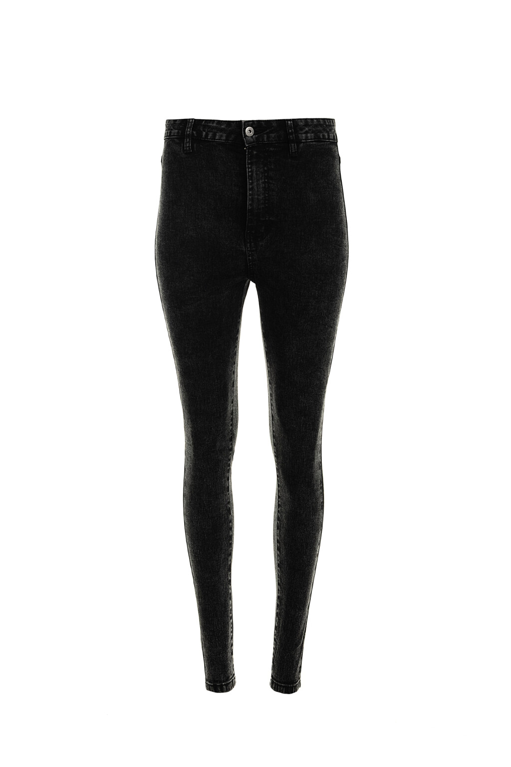 Джинсы skinny с высокой посадкой - цвет серый - 6