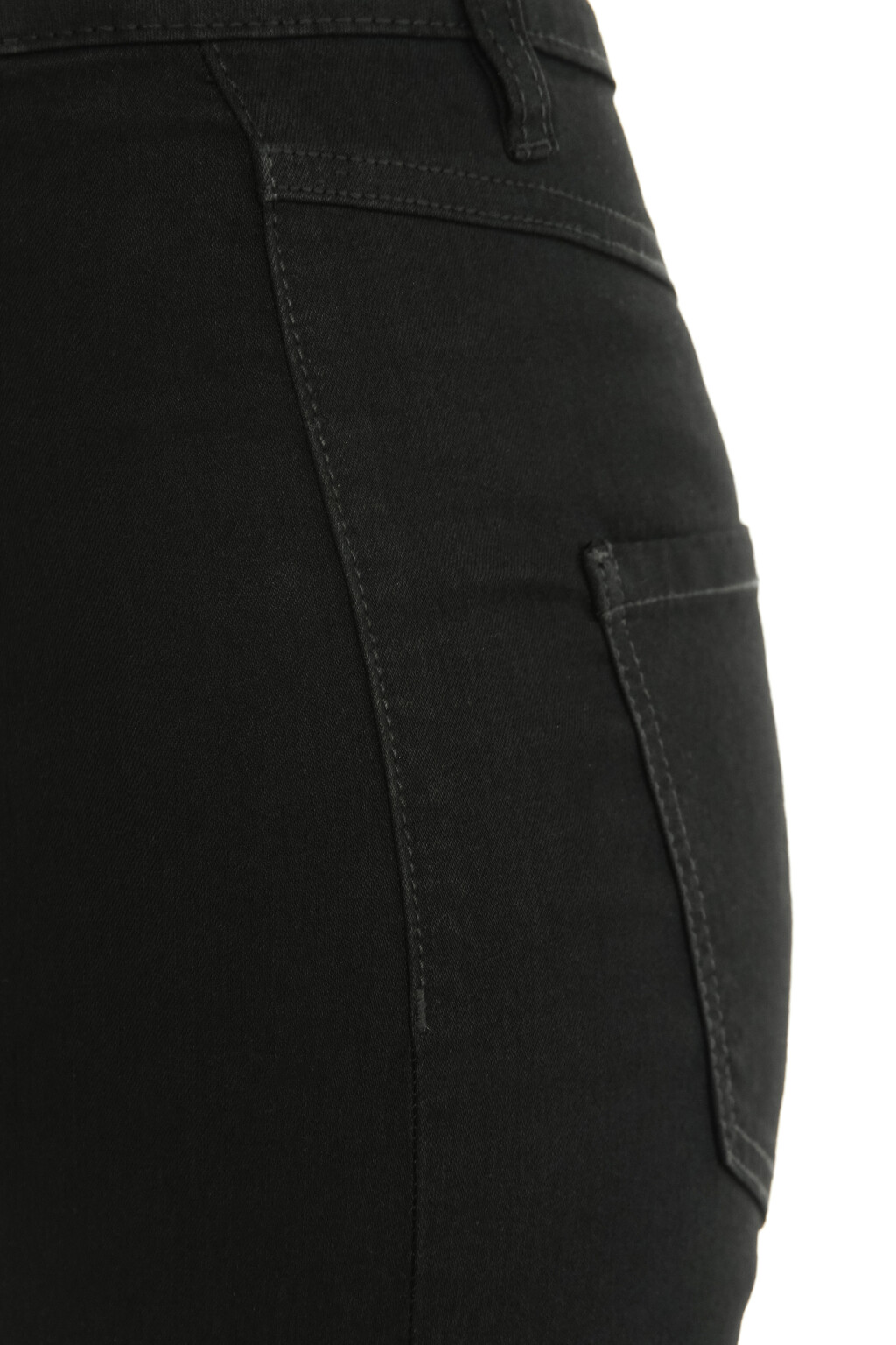 Джинсы skinny с высокой посадкой - цвет черный - 15