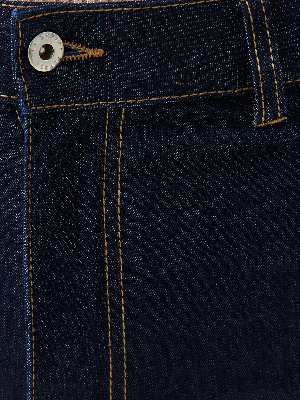 Джинсы skinny с высокой посадкой - цвет синий - 3