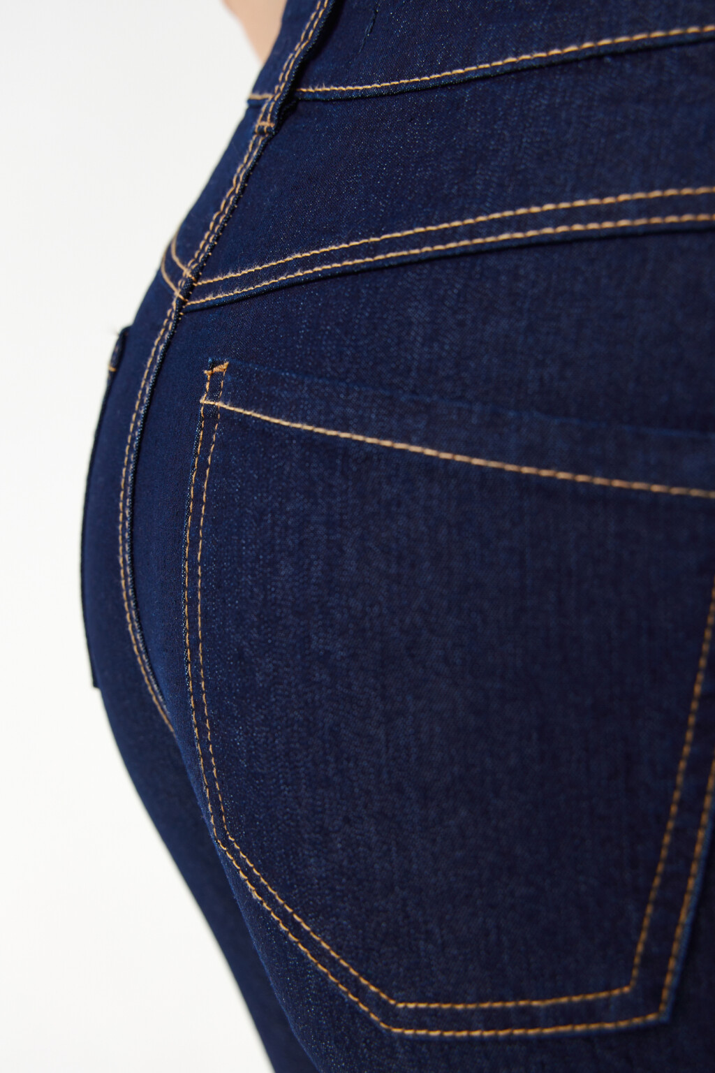 Джинсы skinny с высокой посадкой - цвет синий - 6