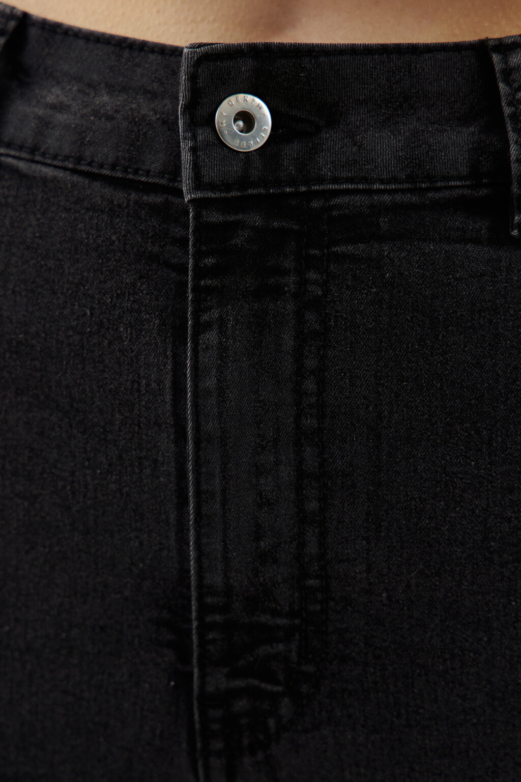 Джинсы skinny с высокой посадкой - цвет серый - 5