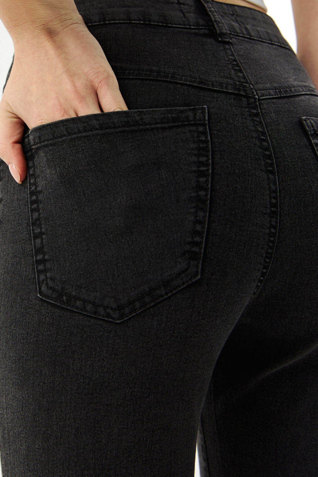 Джинсы skinny с высокой посадкой - цвет серый - 6