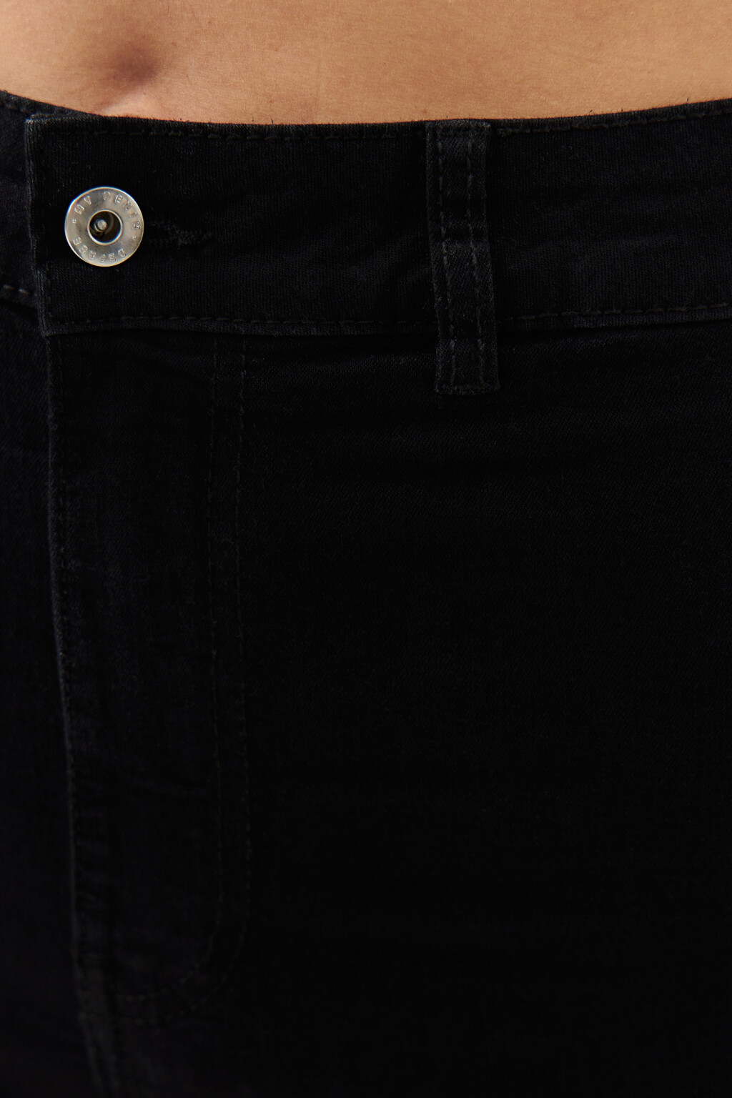 Джинсы skinny с высокой посадкой - цвет черный - 5
