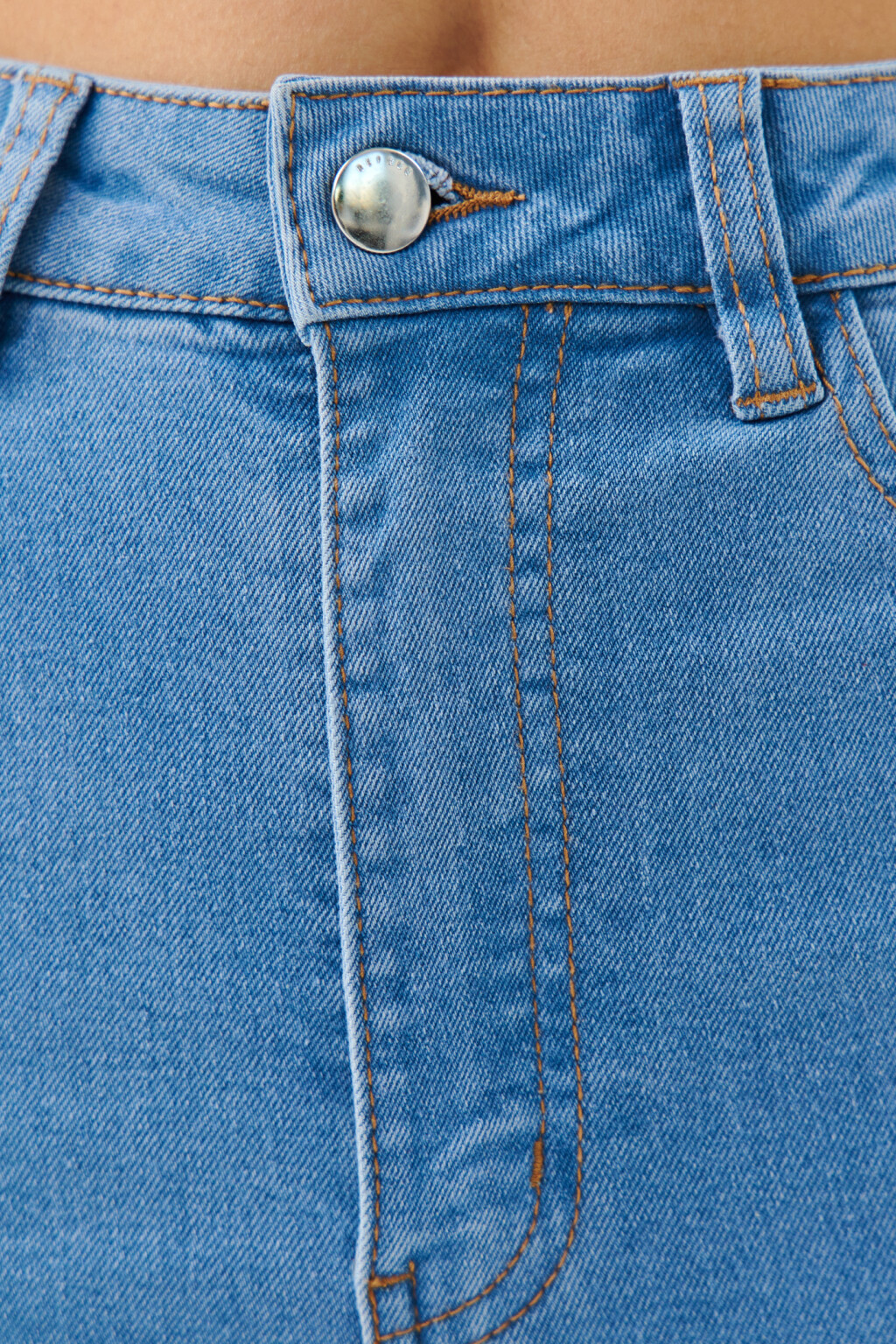 Джинсы skinny с высокой посадкой - цвет голубой - 6