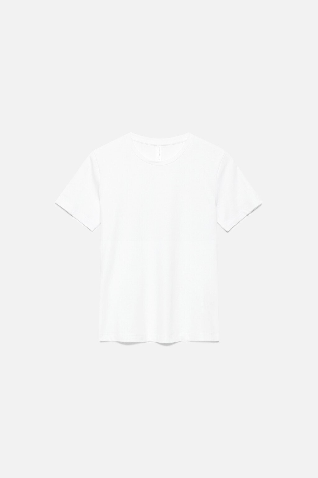 Футболка SLIM облегающая базовая - цвет белый - 8