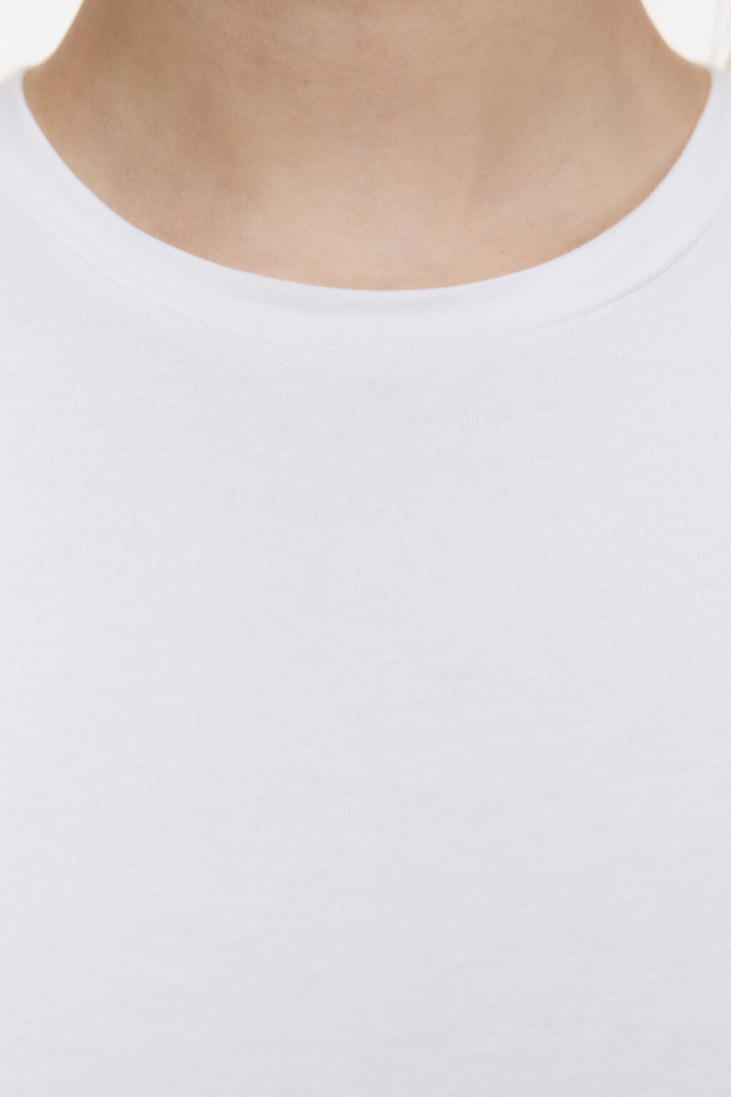 Футболка SLIM облегающая базовая - цвет белый - 6