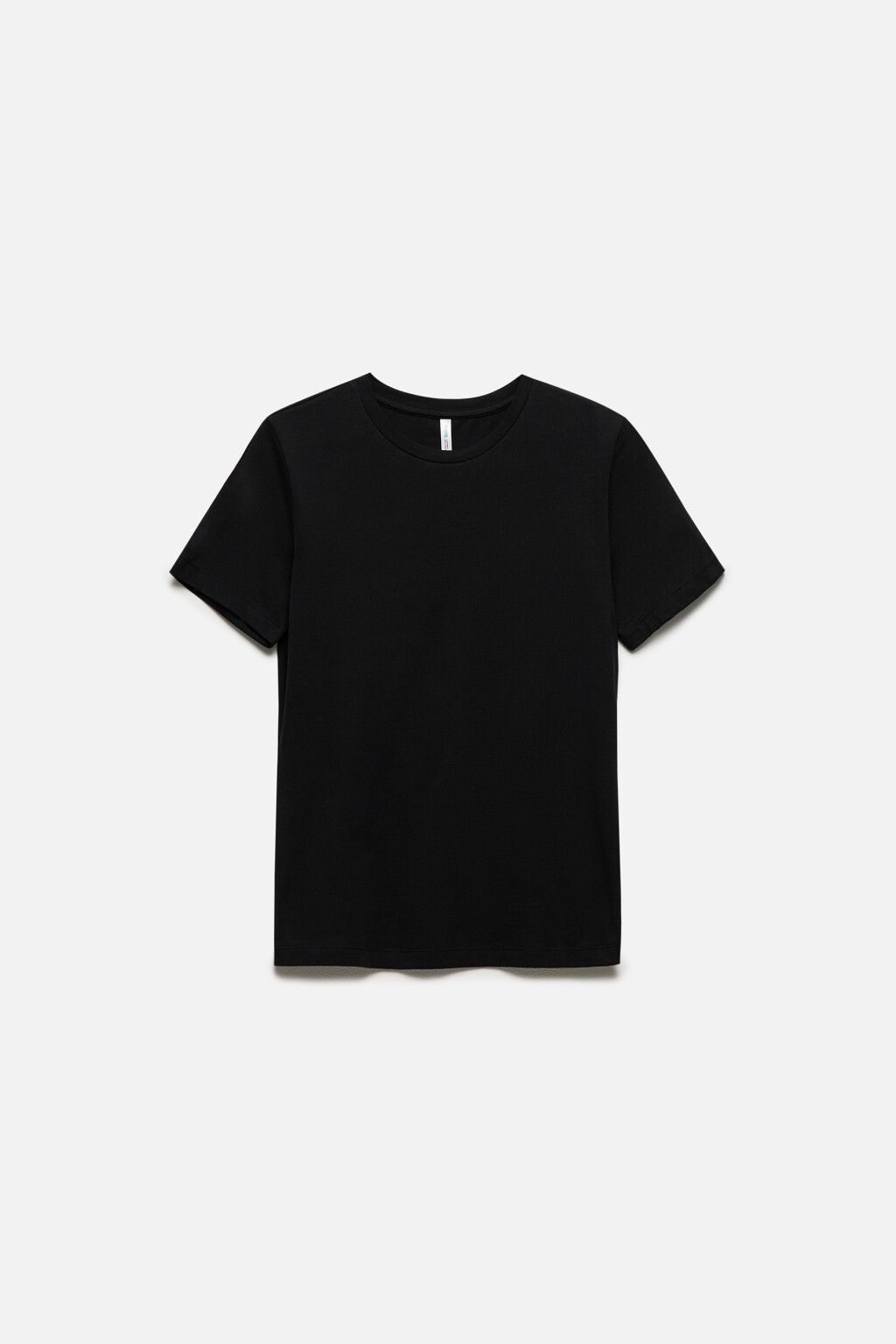 Футболка SLIM базовая хлопковая - цвет черный - 8