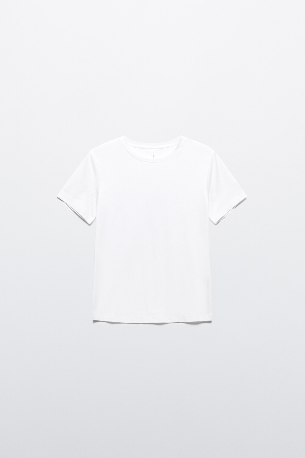 Футболка SLIM облегающая базовая - цвет белый - 8