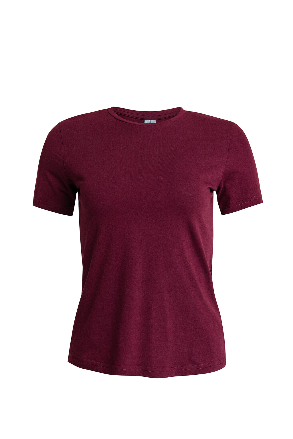 Футболка базовая приталенная из хлопка - цвет красный - 7