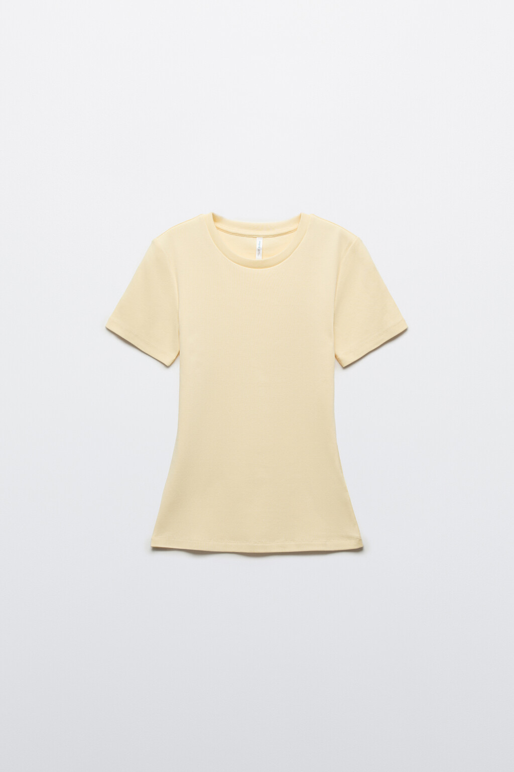 Футболка базовая облегающая - цвет желтый - 7