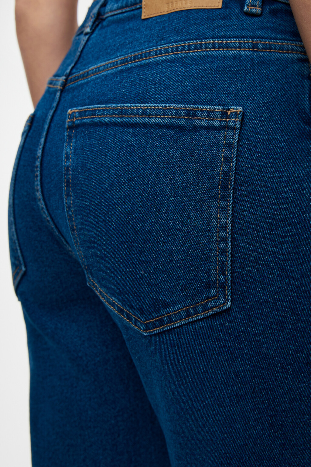Джинсы STRAIGHT прямые со средней посадкой - цвет голубой - 6