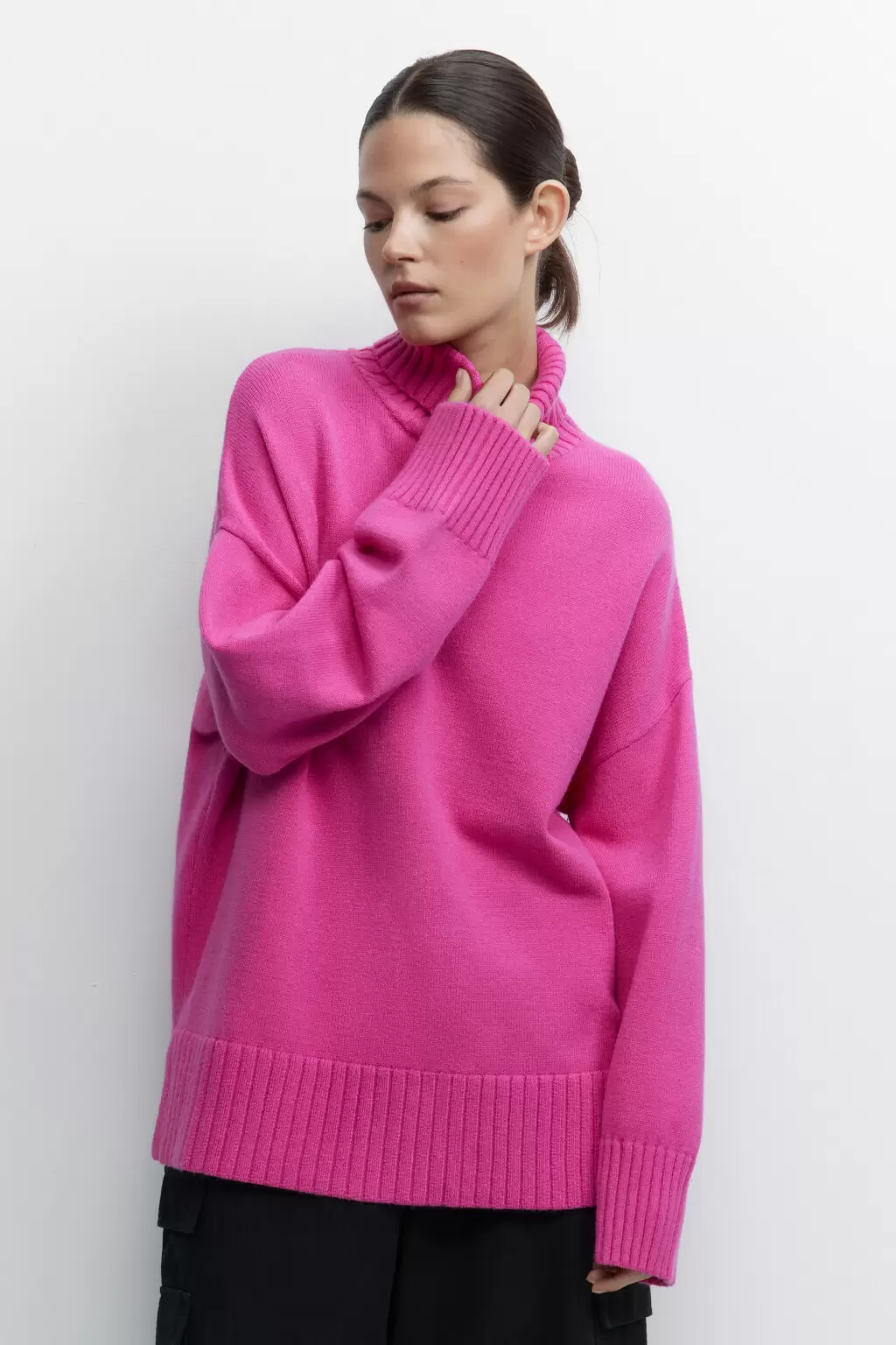Sueter fucsia outlet