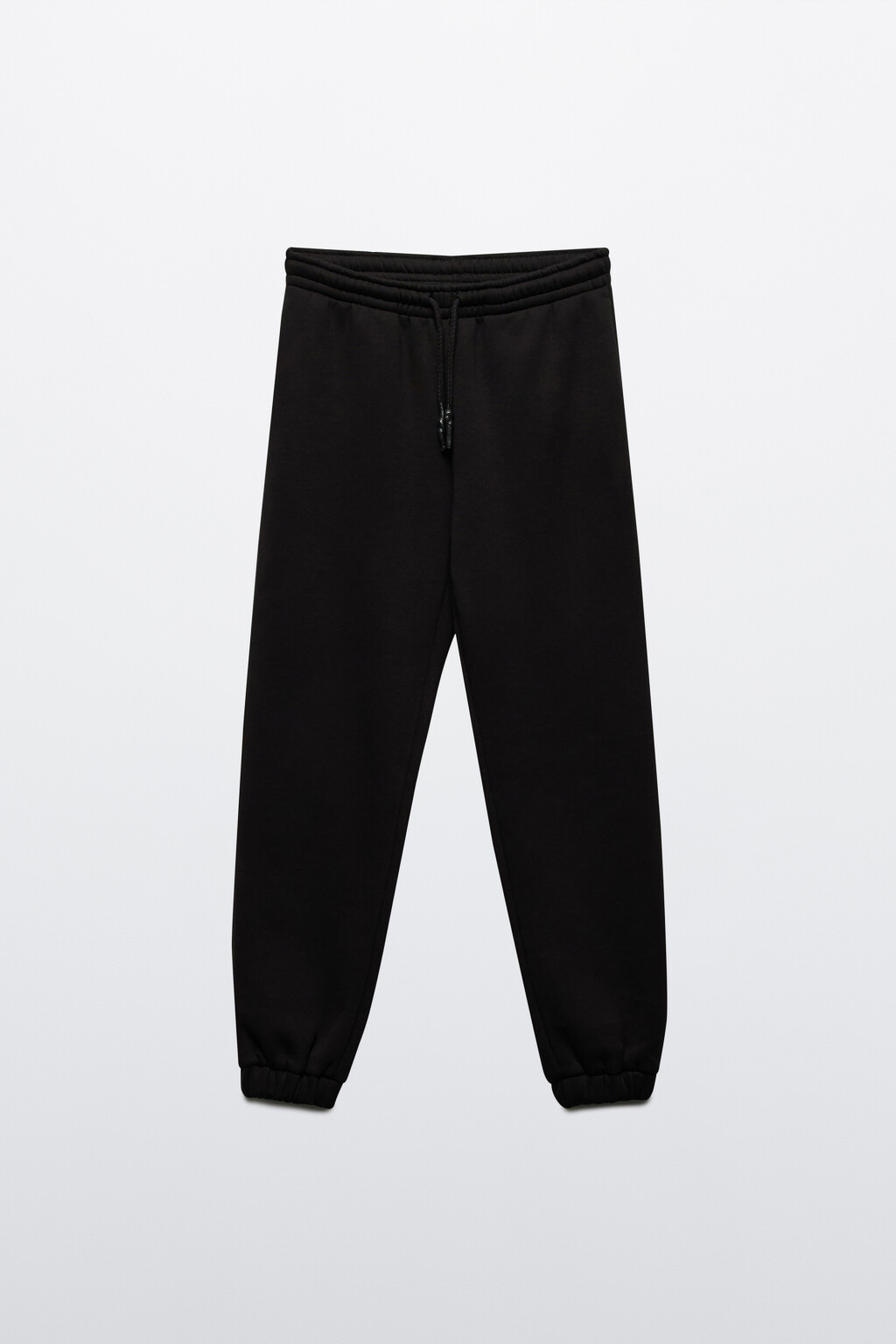 Брюки-джоггеры утепленные с начесом - цвет черный - 9