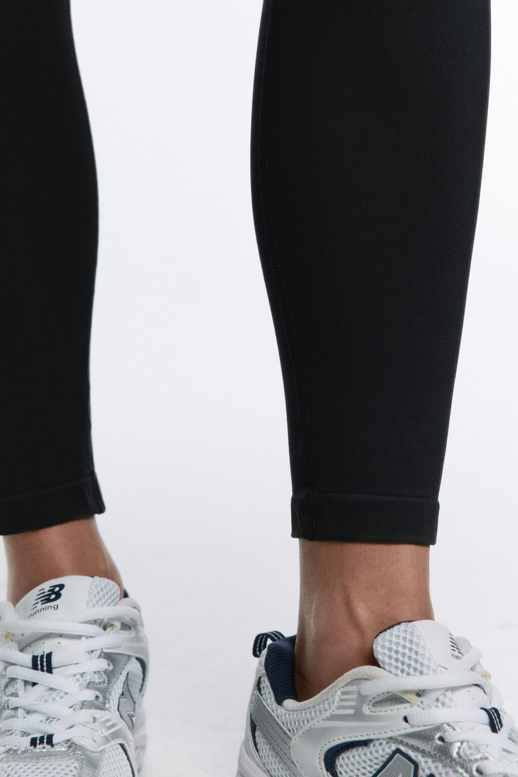 Леггинсы бесшовные с высокой посадкой - цвет черный - 7