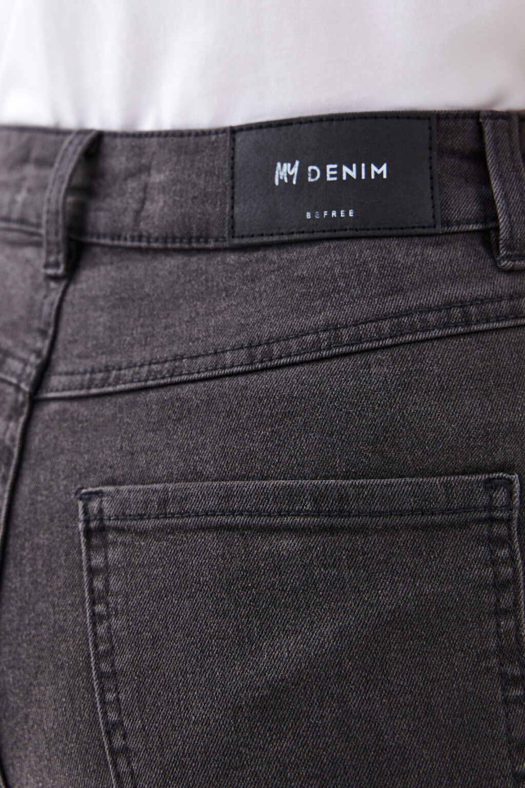 Джинсы skinny с высокой посадкой - цвет серый - 6